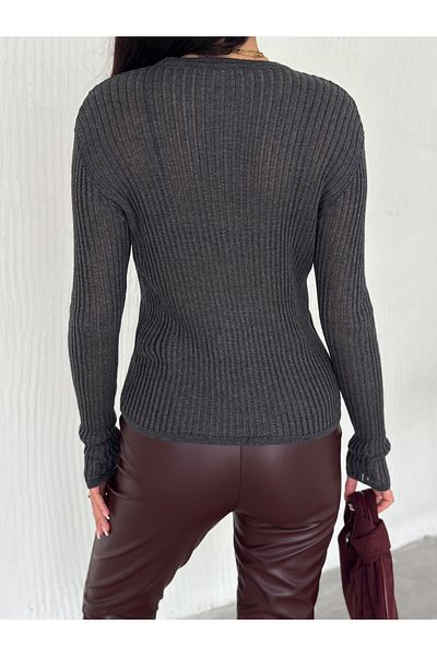 Fanori Woman Bluză subțire din tricotaje
