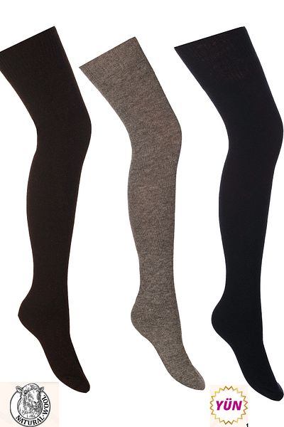 Diba Over Knee Wool Socks - Women's Set of 3