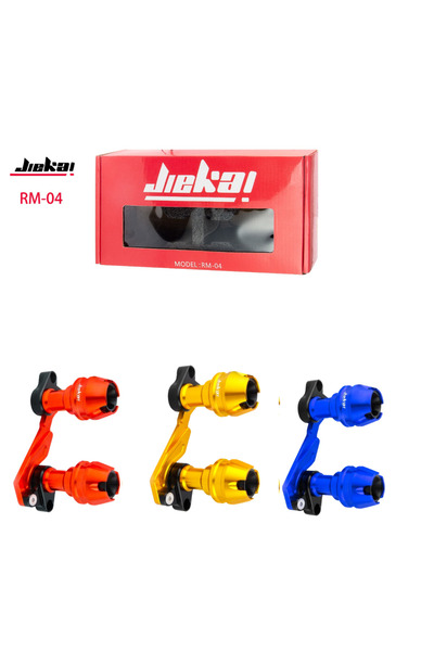 JİEKAİ Mavi Nmax Egzoz Koruma Takozu Cnc Özel Seri *RM-04