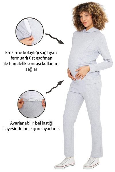 Luvmabelly - Myra8700 - Maternity and Breastfeeding Tracksuit