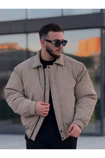 KINGAF ΑΝΔΡΙΚΟ ΔΕΡΜΑΤΙΝΟ ΠΑΝΤΕΛΟΝΙ OVERSIZE