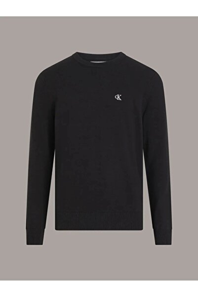 Calvin Klein CK Jeans MODERN CREW NECK SWEATER Чоловічий чорний светр J30J326...