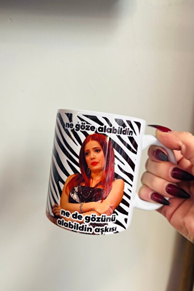 Namgo Yalan Dünya Tülay Zebra Kupa Bardak