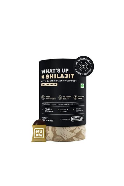 What's Up Shilajit Gummies Imli Flavour 30