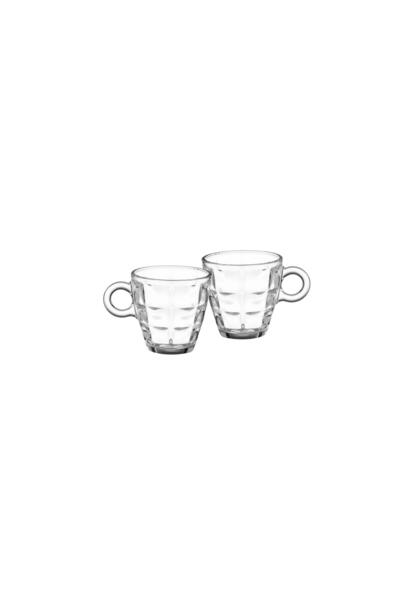 Dania 6-piece glass espresso cup set