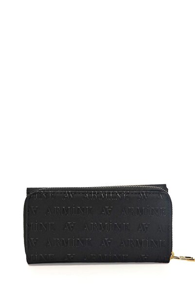 Armine Black Wallet - 23Kd7018-1 Model