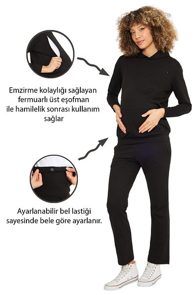 Luvmabelly - Myra8700 - Maternity and Breastfeeding Tracksuit