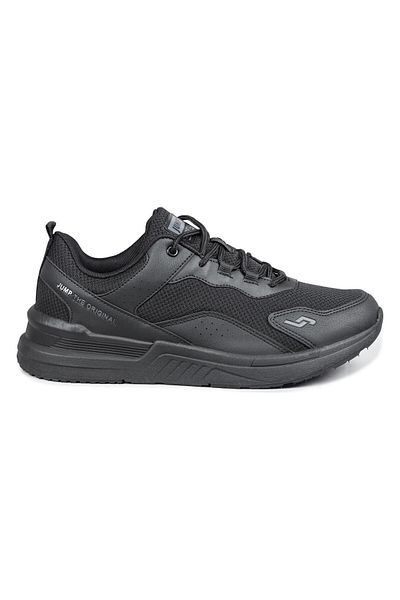 Jump 30607 Pantofi ortopedici unisex - spumă cu memorie neagră, pantofi sport confortabili pentru mers
