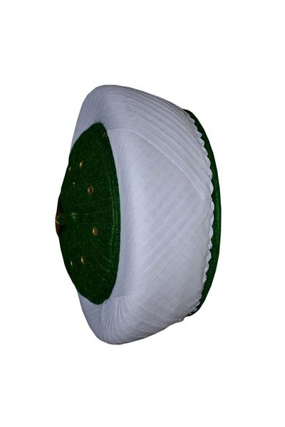 şahinbak Luxury Felt Wraparound, Wraparound, Frescound, Skullcap, Green Wraparound, S094