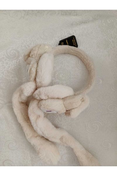 Fua Shop Children's Plush Playful Ear Headphones with Sound