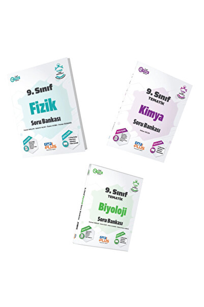 Çap Yayınları Çap Yayınları 9. Sınıf Fizik Kimya Biyoloji Plus Soru Bankası