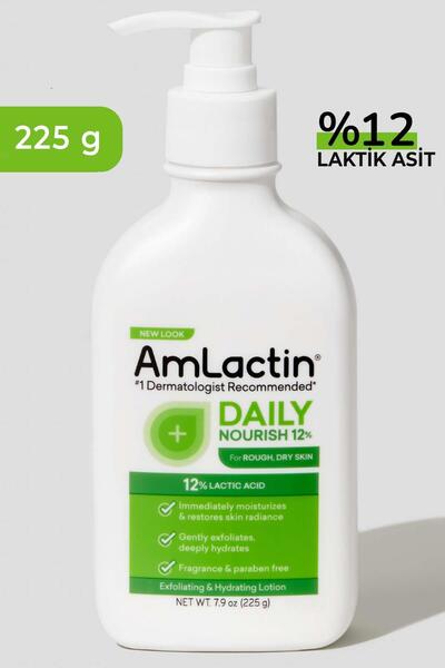 AmLactin 12% Lactic Acid Günlük Besleyici Losyon 225GR