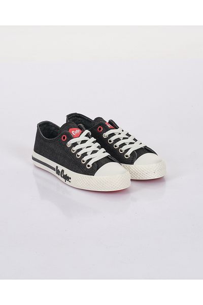 Lee Cooper Ασπρόμαυρο Γυναικείο Sneaker Lc-30102