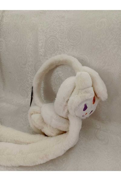 Fua Shop Children's Plush Playful Ear Headphones with Sound