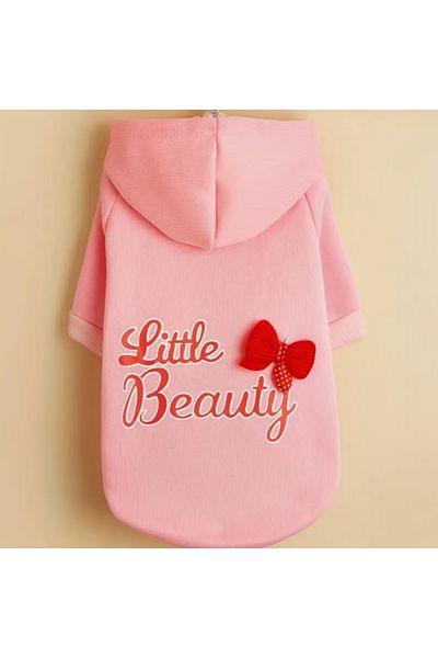 Proxy Paws Valentine's Pink Hooded Sweatshirt