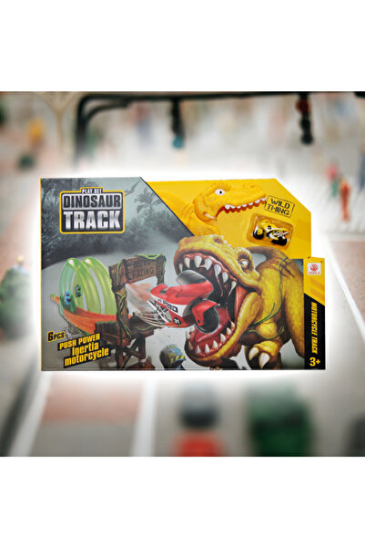 None مسار ديناصور احتكاكي 6 قطع