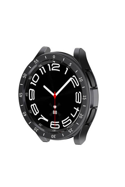 Kılıfist Galaxy Watch 6 Classic 43mm Hard Pc Case and Screen Protector Klfs S...