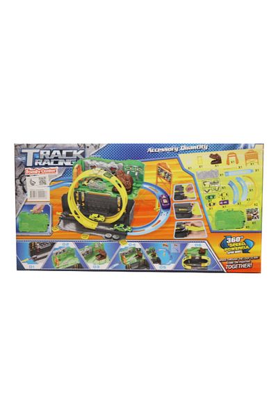 None Dinosaur Track Racing Railcar Set