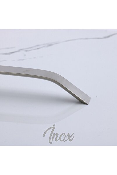 Badem10 Mâner Şahin Metal Inox 224 Mm Mobilier Bucătărie Sertar Dulap Dulap Ușă Mânere Mâner 22,4 Cm