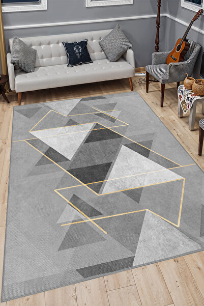 Digital Printing Washable Anti-Slip Base Decorative Living Room Kitchen Rug Runner