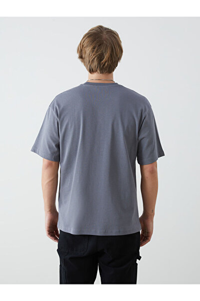 LC Waikiki Велосипедний комір, короткі рукави, трикотажний чоловічий футболка - W4LU43Z8