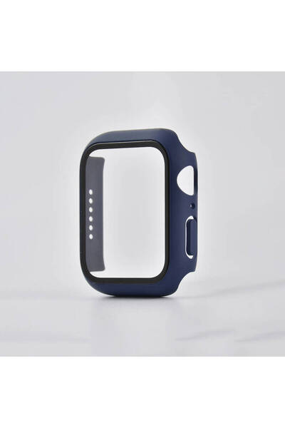 Kılıfist Watch 7 45mm Klfs 01 Case and Screen Protector - Navy Blue