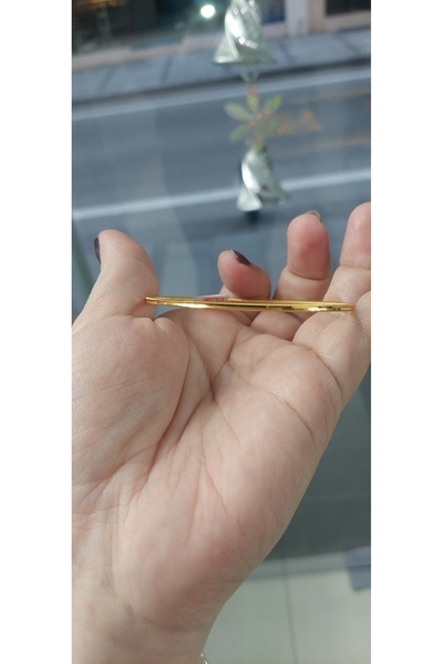 Müge'den Gümüş ajda bilezik