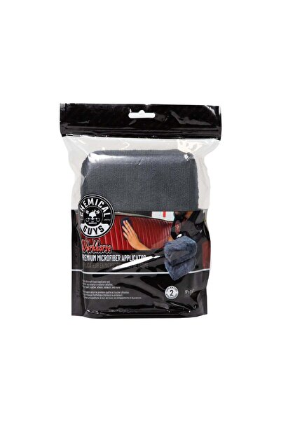 CHEMICAL GUYS أداة توزيع الألياف الدقيقة المتميزة من Workhorse، باللون الأسود