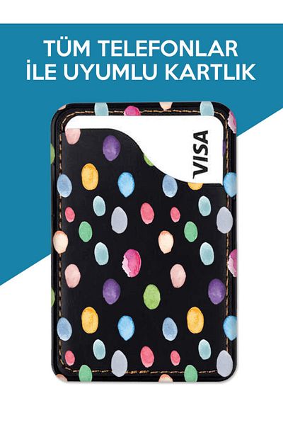 omix X3 X4 X5 X6 X7 X300 X500 X400 X600 X700 Matched Colorball Pattern Leather 3m Card Holder Case