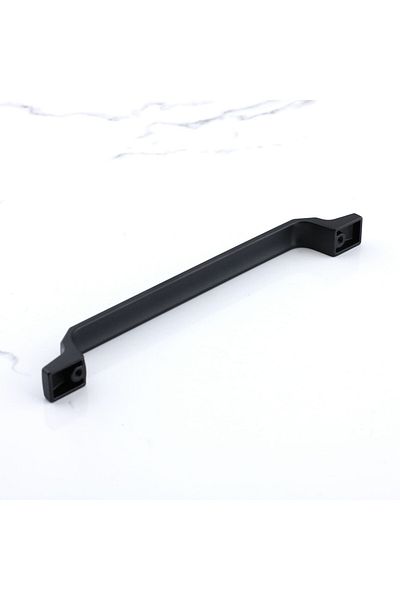 Badem10 Can Mat Culoare Neagră Metal 160 Mm Mobilier Bucătărie Sertar Dulap Dulap 16 Cm Mâner Mâner Mânere