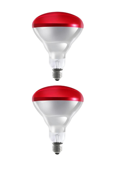 Avarson (2 Adet) 250W Kızılötesi Isıtıcılı Hayvan Isıtma ve Kuluçka Lambası (...