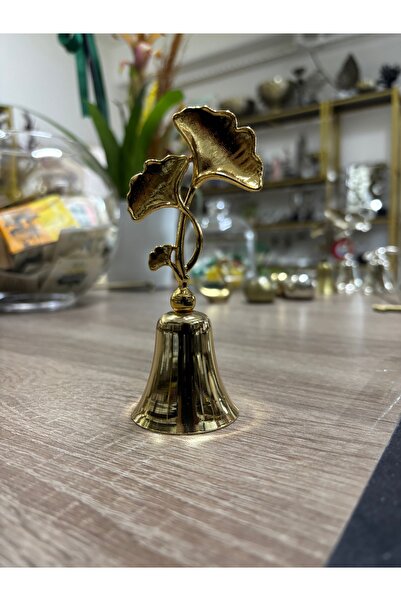 Mercan Tasarım Atölyesi 3 GİNGKOLU ÇAN MUM SÖNDÜRÜCÜ-GOLD