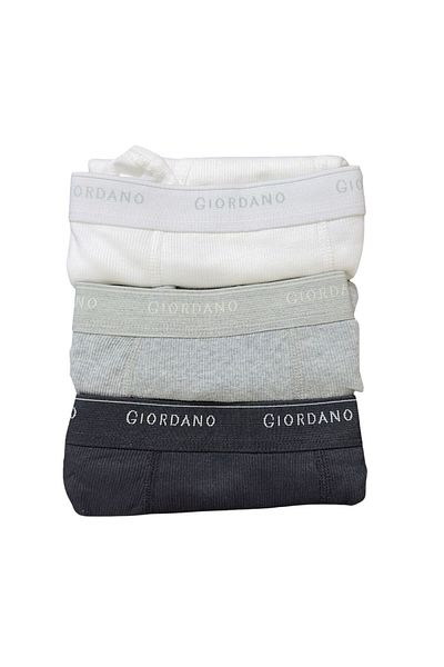 Giordano Men's Trunks (3-in-a-pack)
