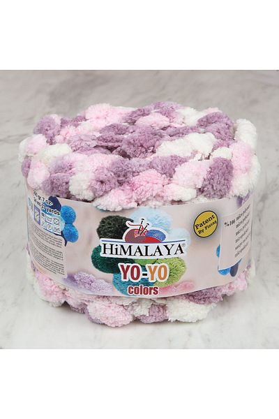 Himalaya Yo-Yo Colors / Light Pink |   Cream |   Soft Fuchsia |   White / 82008 / 3 Pack