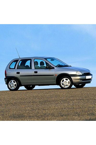 Bisra أوبل كورسا B 1993-2000 صندوق فلتر هواء حديدي ومشبك - 2 قطعة