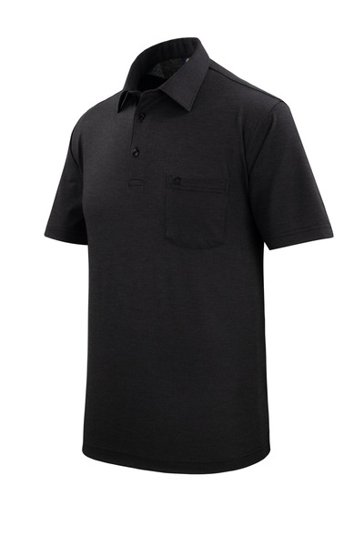 Çizgi Triko Ανδρικό πουκάμισο γιακά βαμβακερό μπλουζάκι με τσέπες με κουμπιά Classic Fit - 5101