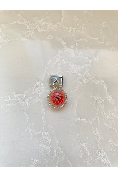 kubotique نمط زهرة حمراء جافة - سحر إيطالي من الفولاذ المقاوم للصدأ