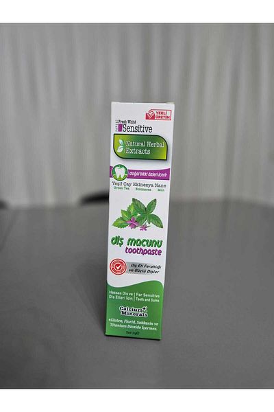 Fresh White Fresh White Tooth Paste 75ml 120Gr Green Tea Equinessia & Mint