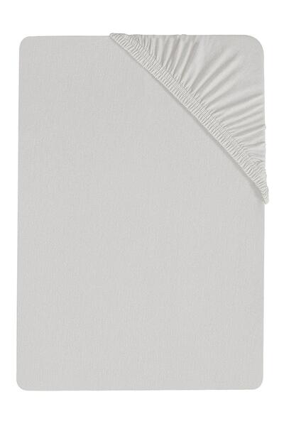 COTENCONCEPT 2 Pieces Plain Cotton Single 80 X 200 X 30 cm Elastic Combed Bed Sheet