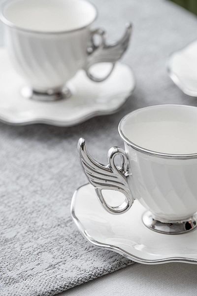 ACAR Jade 6-Person Coffee Cup Set - 90 ml