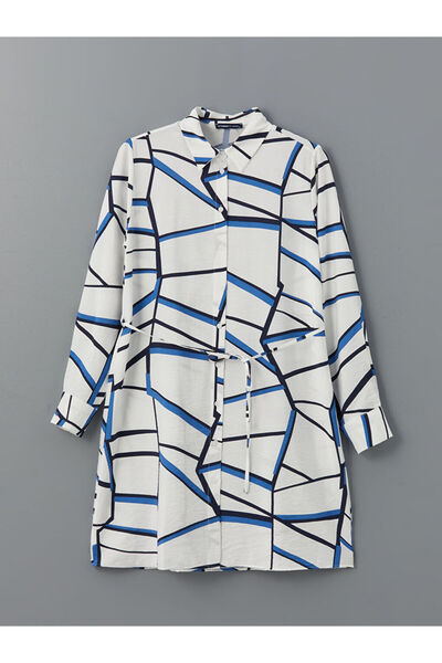 LC Waikiki Sparkling Selections from Shining Store |   Patterned Women's Shirt Tunic