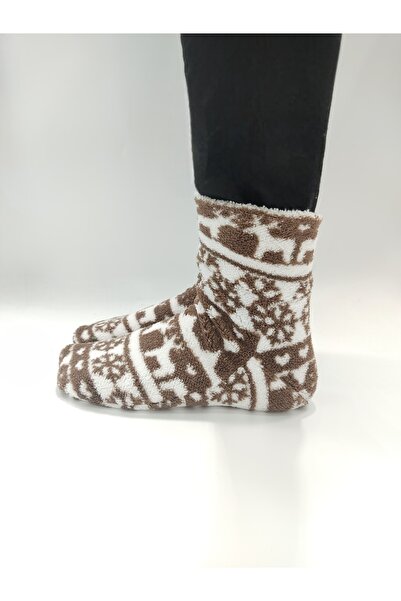 fluffy Wellsoft Soft Fabric with Pattern - Warm, Lightweight and Comfortable Sleep Socks