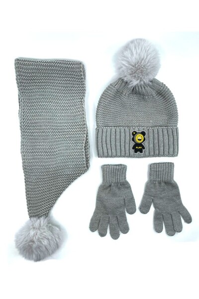 LİNOTTİ Illuminated Boy's Beanie Set - 090125 Tkm