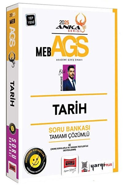 Yargı Yayınları Yargı 2025 Meb-ags Tarih Soru Bankası Çözümlü Anka Serisi - B...