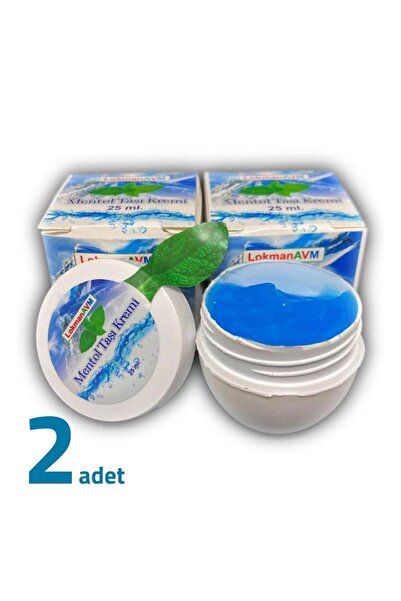 LokmanAVM Doğal Menthol Taşı Kremi Migren Taşı Kremi Mentol Taşı Jeli 25ml X ...
