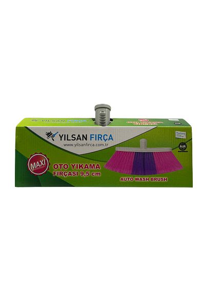 GİVY Yılsan Maxi Car Wash Brush |   9.5 cm Soft Bristles, Vehicle Cleaning Brush
