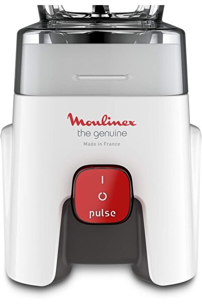Moulinex Genuine Blender 1.75 L, 500W, 2 Attachments, One Speed + Pulse, White