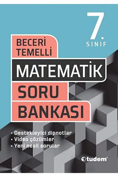 Tudem Yayınları 7 Sınıf Matematik Beceri Temelli Soru Bankası