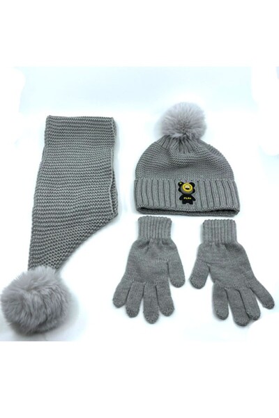 LİNOTTİ Illuminated Boy's Beanie Set - 090125 Tkm