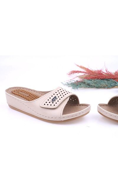 GEZER 11260 Heel Spiked Anatomical Sole Daily Women's Slippers